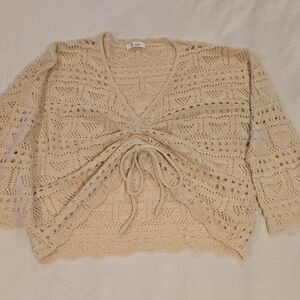 Run Wild Crochet Top/Sweater